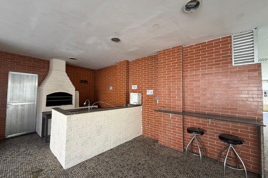 Área comum - Churrasqueira de apartamento à venda com 3 quartos, 86m² em Taquara, Rio de Janeiro