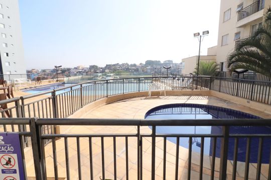 Área comum - Piscina de apartamento para alugar com 2 quartos, 51m² em Padroeira, Osasco