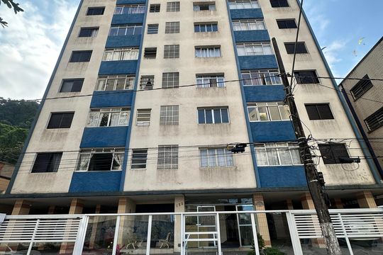 Fachada do Prédio de apartamento para alugar com 1 quarto, 90m² em Itararé, São Vicente