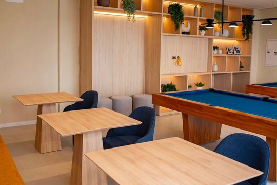 Área externa de apartamento para alugar com 2 quartos, 55m² em Vila Santa Maria, Poá