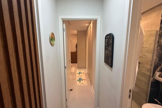 Corredor de apartamento para alugar com 2 quartos, 55m² em Vila Santa Maria, Poá