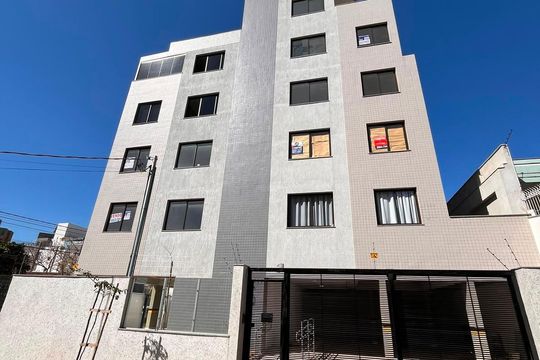 Fachada de apartamento à venda com 3 quartos, 121m² em Nova Granada, Belo Horizonte