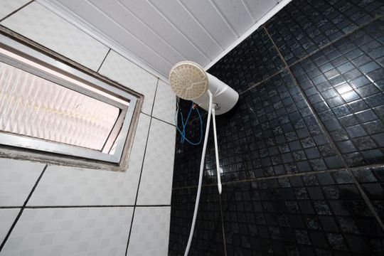 Banheiro de apartamento para alugar com 3 quartos, 100m² em Vila Euthalia, São Paulo