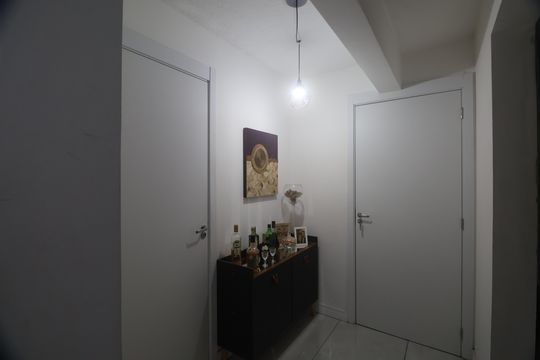 Sala de apartamento à venda com 1 quarto, 43m² em Centro, Canoas