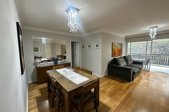 Sala de apartamento à venda com 4 quartos, 140m² em Cidade São Francisco , São Paulo