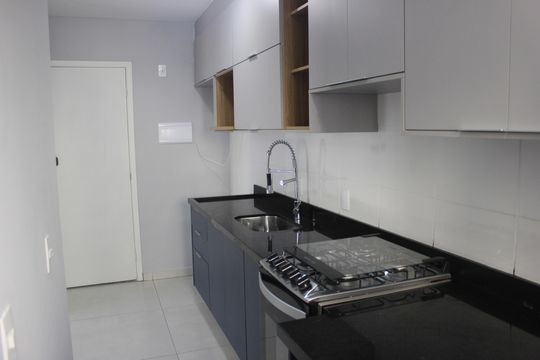Cozinha de apartamento para alugar com 2 quartos, 44m² em Jardim Normandia, Guarulhos