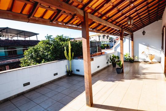 Sala de Jantar de casa à venda com 7 quartos, 360m² em Dom Silverio, Belo Horizonte