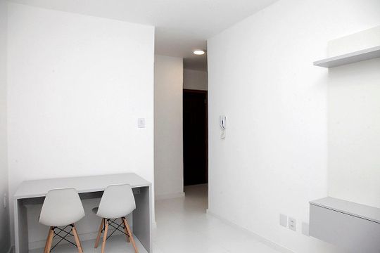 Sala de apartamento para alugar com 1 quarto, 36m² em Petrópolis, Porto Alegre