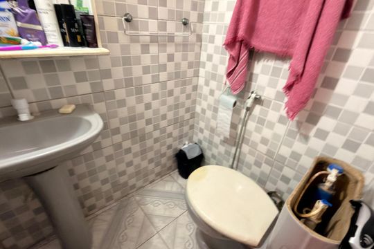 Banheiro de casa para alugar com 1 quarto, 49m² em Lj, Duque de Caxias