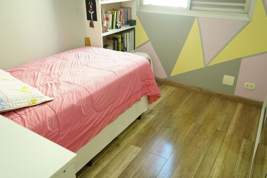 Quarto 3 de apartamento à venda com 4 quartos, 93m² em Vila Gomes Cardim, São Paulo