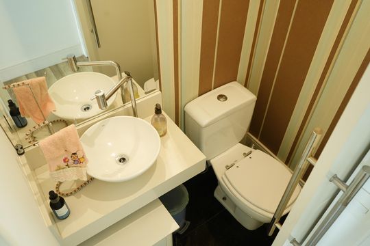 Lavabo de apartamento à venda com 4 quartos, 93m² em Vila Gomes Cardim, São Paulo