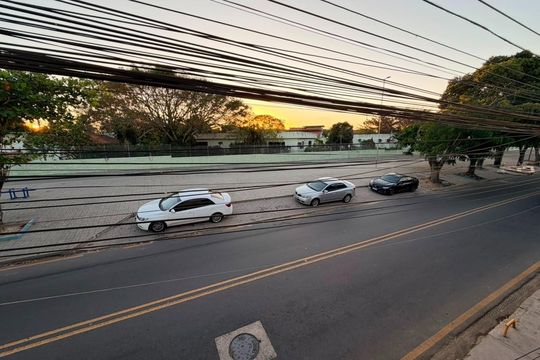 Área externa de kitnet/studio para alugar com 1 quarto, 30m² em Parque Jardim Carioca, Campos dos Goytacazes