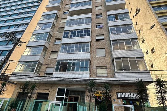 Fachada do Prédio de apartamento para alugar com 1 quarto, 25m² em Itararé, São Vicente