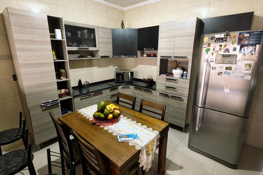 Cozinha de casa à venda com 3 quartos, 265m² em Jardim Martins, Jundiaí