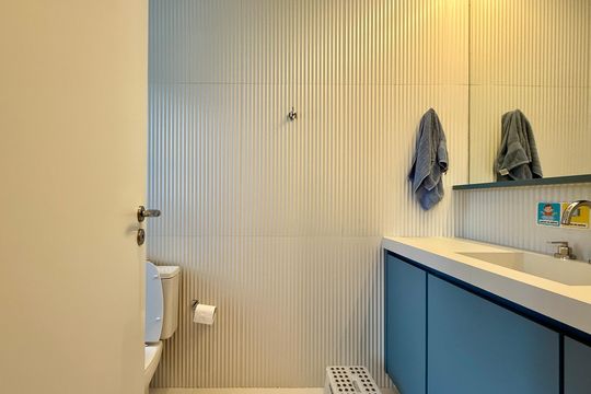 Banheiro Suíte 1 de apartamento para alugar com 3 quartos, 227m² em Chácara Santo Antônio (zona Sul), São Paulo