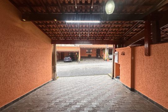 Vista da Sala de casa de condomínio para alugar com 3 quartos, 77m² em Jardim das Quatro Marias, São Bernardo do Campo
