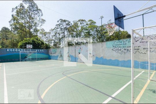 Área comum - Quadra de casa de condomínio para alugar com 3 quartos, 77m² em Jardim das Quatro Marias, São Bernardo do Campo