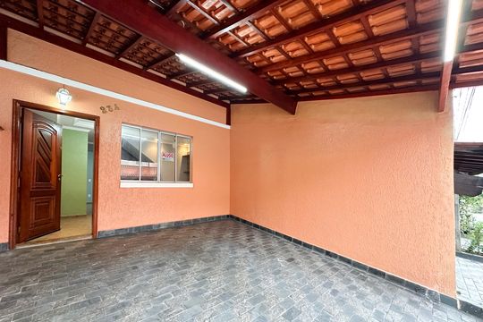 Garagem de casa de condomínio para alugar com 3 quartos, 77m² em Jardim das Quatro Marias, São Bernardo do Campo