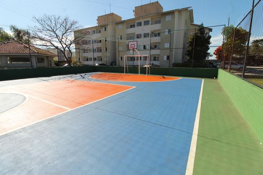Área comum - Quadra Esportiva de apartamento para alugar com 2 quartos, 53m² em Jardim Santa Ines Iii, São José dos Campos