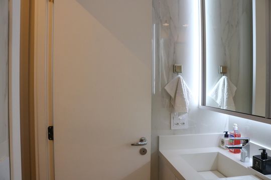 Banheiro 2 de apartamento à venda com 2 quartos, 67m² em Barra Funda, São Paulo