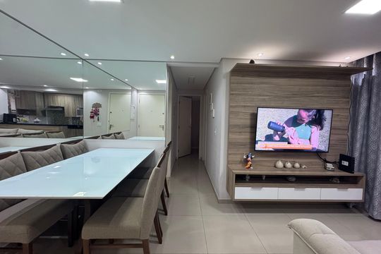 Sala de apartamento à venda com 2 quartos, 47m² em Novo Osasco, Osasco