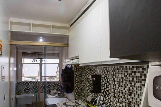 Cozinha de apartamento para alugar com 2 quartos, 44m² em Canhema, Diadema
