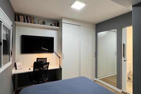 Quarto de apartamento à venda com 3 quartos, 105m² em Butantã, São Paulo