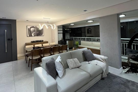 Sala de apartamento à venda com 3 quartos, 105m² em Butantã, São Paulo