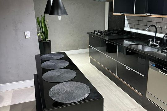 Cozinha de apartamento à venda com 3 quartos, 105m² em Butantã, São Paulo