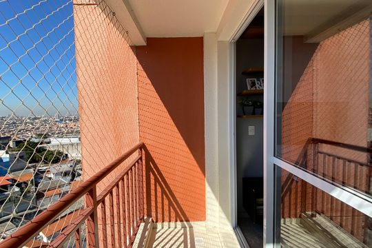 Varanda de apartamento à venda com 2 quartos, 45m² em Helena Maria, Osasco