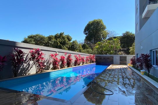 Área comum - Piscina de apartamento à venda com 2 quartos, 45m² em Helena Maria, Osasco