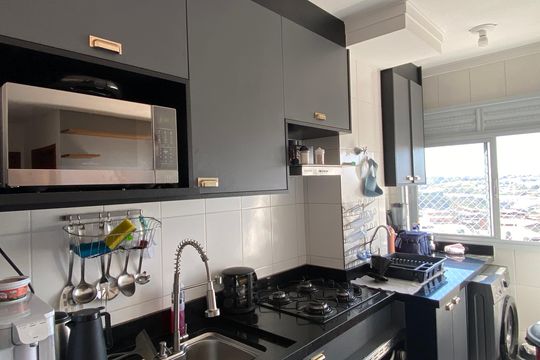 Cozinha - Área de Serviço de apartamento à venda com 2 quartos, 45m² em Helena Maria, Osasco