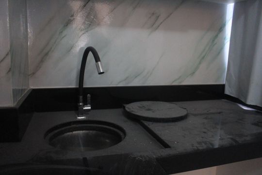 Área de Serviço de apartamento para alugar com 2 quartos, 50m² em Nova Gerti, São Caetano do Sul