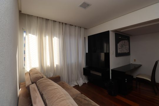 Sala de apartamento para alugar com 2 quartos, 80m² em Costa Azul, Salvador