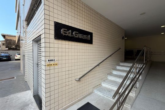 Área comum de apartamento para alugar com 1 quarto, 44m² em Boqueirão, Santos