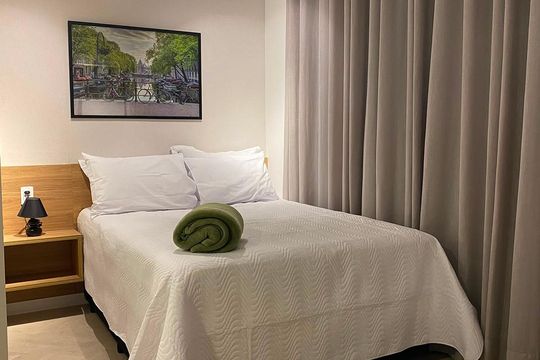 Sala/Quarto de apartamento à venda com 1 quarto, 27m² em Paraíso, São Paulo
