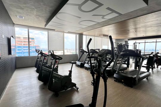 Academia de apartamento para alugar com 1 quarto, 38m² em Pinheiros, São Paulo