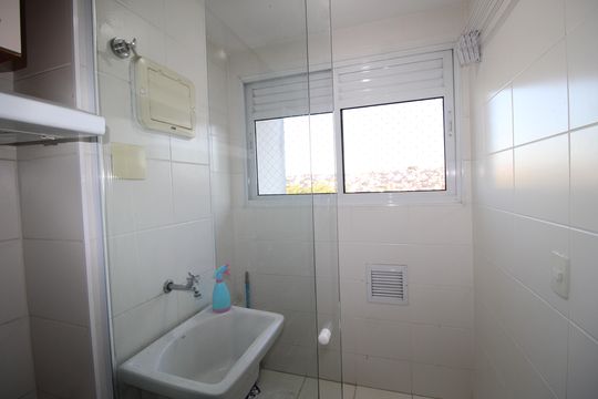 Área de Serviço de apartamento à venda com 2 quartos, 48m² em Parque Dom Joao Neri, São Paulo