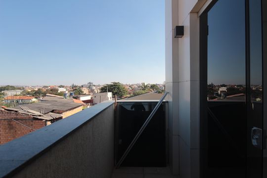 Varanda do Quarto 1 de apartamento para alugar com 3 quartos, 89m² em Candelária, Belo Horizonte