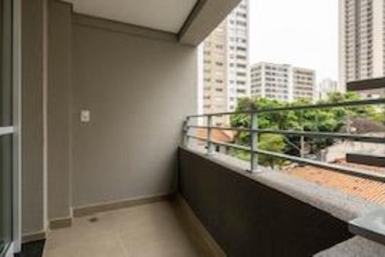 Varanda de apartamento para alugar com 1 quarto, 29m² em Pompeia, São Paulo