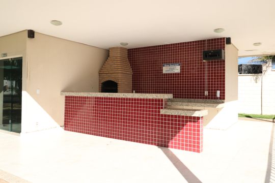 Área comum - Churrasqueira de apartamento para alugar com 2 quartos, 47m² em Jardim Canaã, Uberlândia