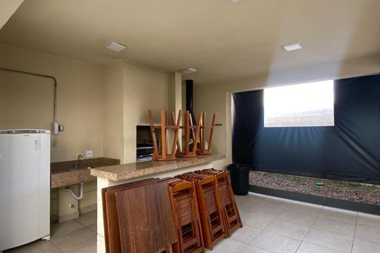 Área comum de kitnet/studio à venda com 1 quarto, 35m² em Presidente Altino, Osasco