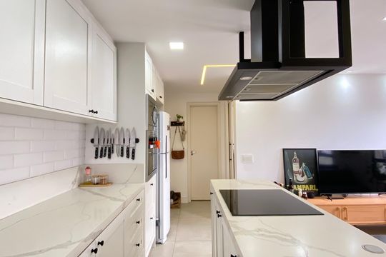 Sala - Cozinha de kitnet/studio à venda com 1 quarto, 35m² em Presidente Altino, Osasco