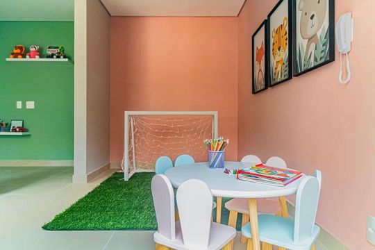 Área comum de apartamento para alugar com 2 quartos, 32m² em Jardim Celeste, São Paulo
