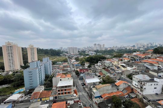 Vista da Sala de apartamento para alugar com 2 quartos, 32m² em Jardim Celeste, São Paulo