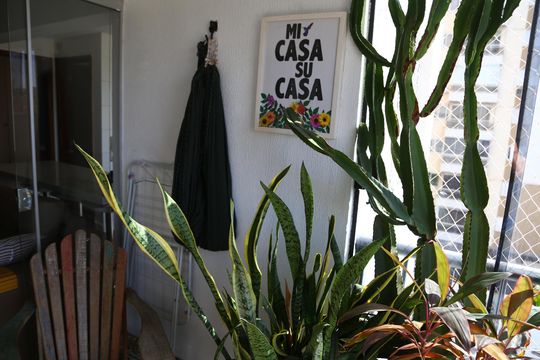 Varanda de apartamento para alugar com 2 quartos, 70m² em Conjunto Fabiana, Goiânia