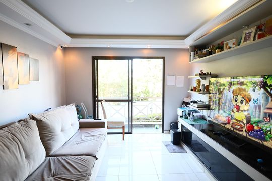 Sala de casa de condomínio à venda com 2 quartos, 112m² em Rio Pequeno, São Paulo