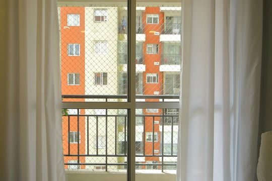 Varanda da Sala de apartamento à venda com 2 quartos, 48m² em Parque Selecta, São Bernardo do Campo