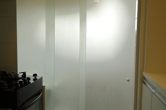 Cozinha- Acesso área de serviço  de apartamento à venda com 2 quartos, 48m² em Parque Selecta, São Bernardo do Campo