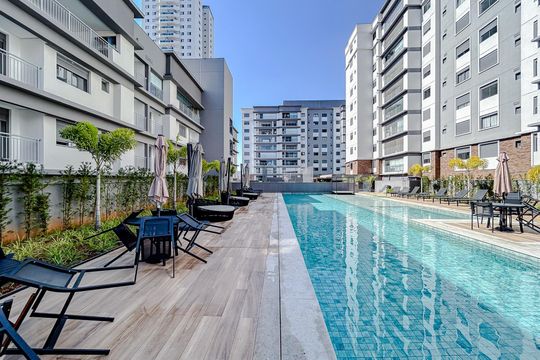 Área comum - Piscina de apartamento à venda com 3 quartos, 186m² em Tatuapé, São Paulo